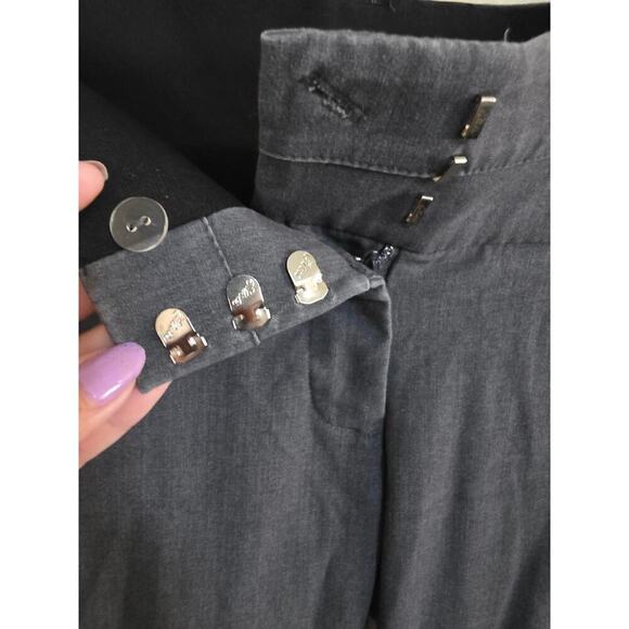 Candie’s Gray Dress Pants Women’s Size 0 – Stretch Career Trousers - Picture 4 of 5